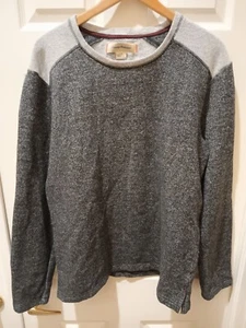 Tommy Bahama Pullover Herren Large grau meliert Sweatshirt Erwachsene - Bild 1 von 3