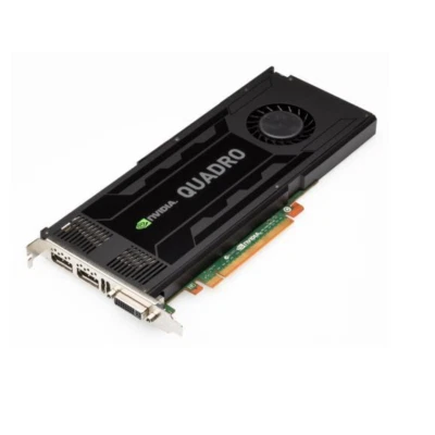 Nvidia Quadro K4200 Graphics Card. 2 x DisplayPort 1x DVI. GDDR5 4GB PCIe 16x2.0 - Image 1 of 3