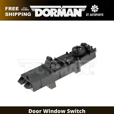 Interruptor de ventana de puerta delantero izquierdo para Dodge Ram 3500 2003-2009 cabina estándar Dorman Foto 1 de 4