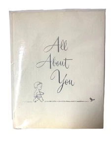 Vintage All About You An Adopted Childs Memory Book C R Gibson 1968 Baby to HS - Picture 1 of 7