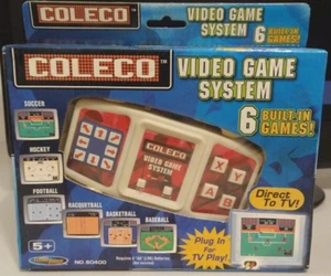 Coleco Video Game System 6 Built-in Games Plug & Play Techno Source 2005 - NEW - Picture 1 of 5