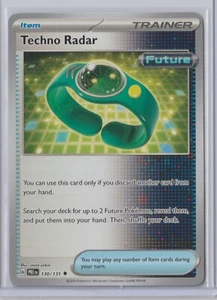 Pokémon 2025 PRISMATIC EVOLUTIONS TECHNO RADAR 130/131 MINT Never Played - Picture 1 of 1