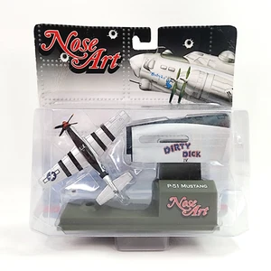 2004 Corgi Classics P-51 Mustang Nose Art Dirty Dick Model Plane-New In Package - Picture 1 of 18