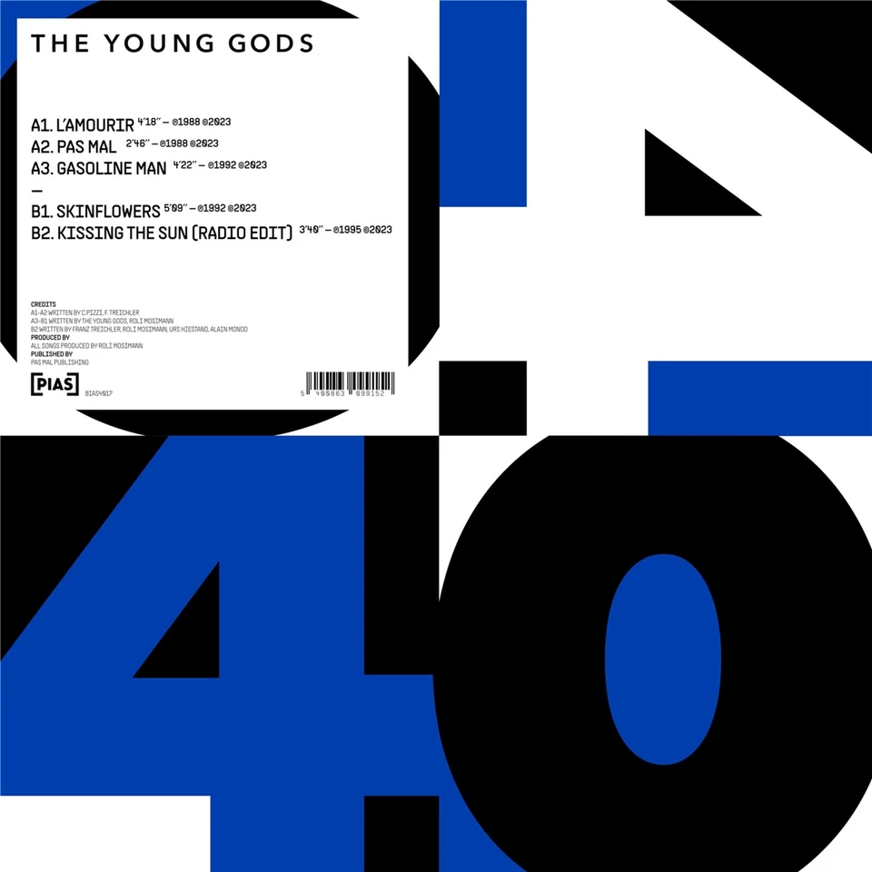 THE YOUNG GODS [PIAS] 40 LIMITED 12" VINYL 2023 - Bild 1 von 1
