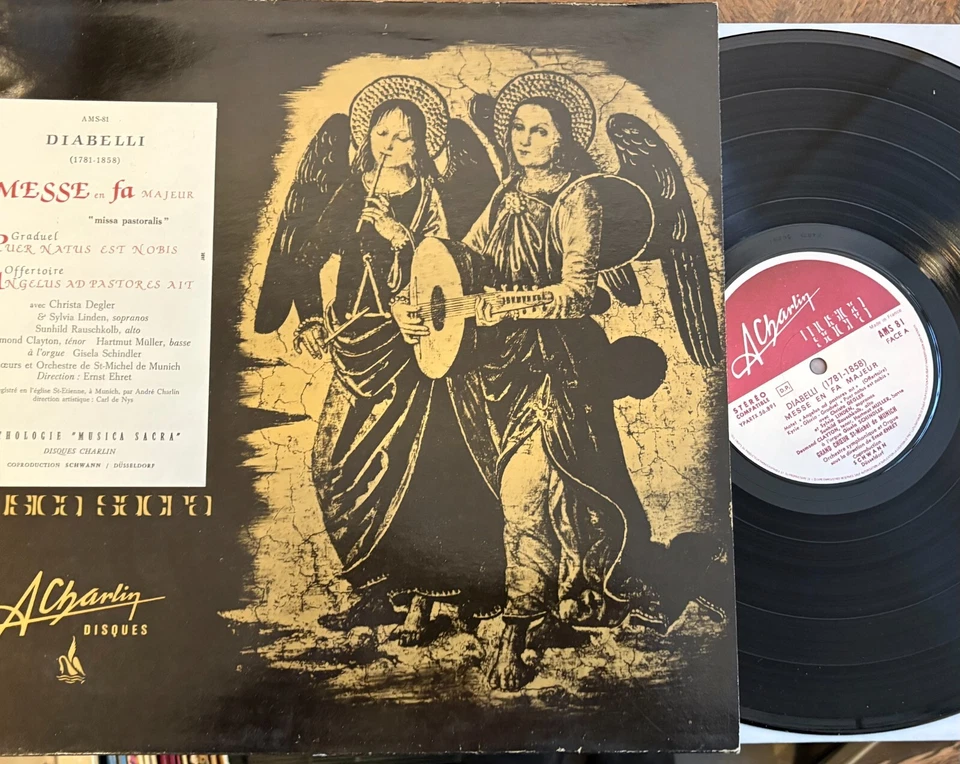 CHRISTA DEGLER - SYLVIA LINDEN  - ERNST EHRET / DIABELLI Messe   / CHARLIN - Image 1 of 1