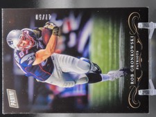 2017 Panini Black Friday Rob Gronkowski Decoy/Thick #39 New England Patriots