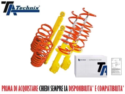 Ammortizzatori Sportivi Kit Assetto -3cm Fiat Seicento SOLO PER Sporting 1.1 - Immagine 1 di 4