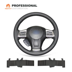 Hágalo usted mismo cubierta de volante de cuero auténtico para Subaru Forester Outback Legacy Impreza XV - Imagen 1 de 11