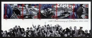 102614/ Guernsey 1995 - Bl. 14 - 50 Jahre Befreiung - ** - Picture 1 of 1