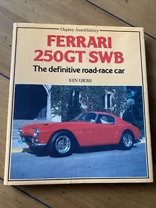 Ferrari 250 GT SWB by Ken Gross Osprey AutoHistory 1985 First Edition - Picture 1 of 11