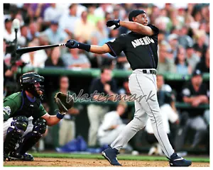 MLB 1998 All Star Game Ken Griffey Jr Home Run Derby Mariners 8 X 10 Photo Pic - Picture 1 of 1