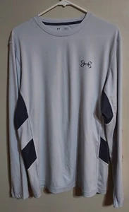 Under Armour Heat Gear Loose Men's Gray Long Sleeve Shirt!! Size Large!! - Picture 1 of 6