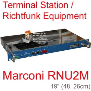 19" 48,26cm MARCONI RNU2M RICHTFUNK EQUIPMENT TERMINAL RADIOMODEM - Bild 1 von 1