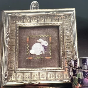 Vintage Twisted Thread Bitty, Bunny, Kit, Cross Stitch Pattern - Picture 1 of 7