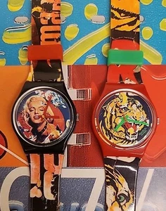 Swatch Watches ROTELLA SET GZS04 1994 Specials Featuring Marilyn Monroe - Picture 1 of 9