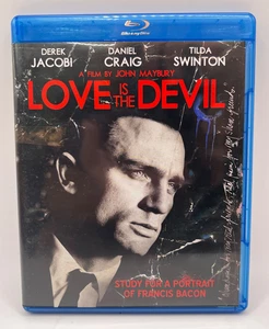 LOVE IS THE DEVIL Widescreen Blu-ray 90s Daniel Craig Tilda Swinton - Foto 1 di 5
