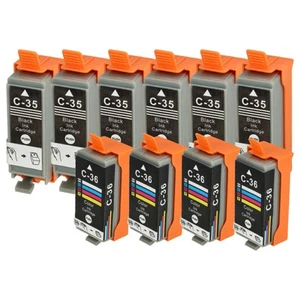 10 cartouches d'imprimante pour Canon Pixma IP110 IP100P ip100 IP100v 107ml - Photo 1/9