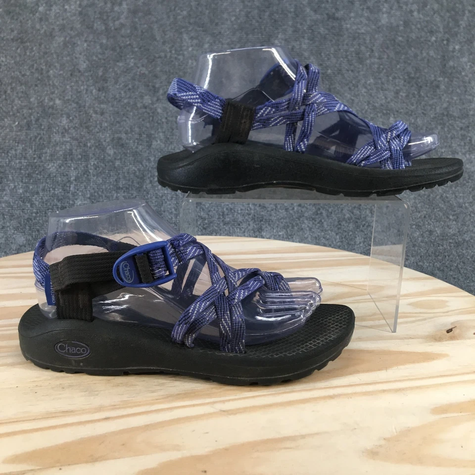 Chaco Sandals Womens 8 Z/Cloud X2 Hiking Strappy Blue Comfort Toe-Loop Open Toe - Image 1 of 4