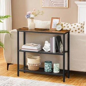 HOOBRO 29.5" Console Table Sofa Side Table Stand Entryway Hallway Display Shelf - Picture 1 of 19