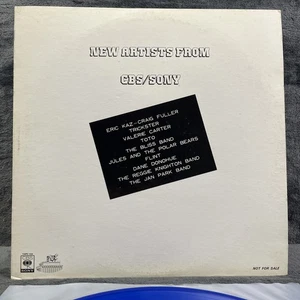 New Artists From CBS/SONY Japan Pressing Promo LP Blue Vinyl Record Schallplatte - Bild 1 von 7