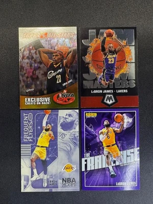 (4) Lebron James Topps 2k All Stars Mosaic Jam Masters Franchise Frequent Flyers - Image 1 of 2