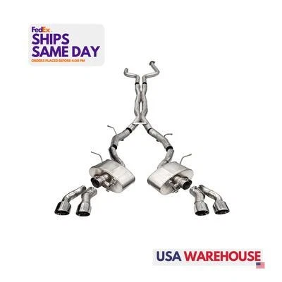 Corsa 21326, Kit 20- CT5-V 3.0L Active Valve Cat-Back Stainless Natural Performa - Image 1 of 4