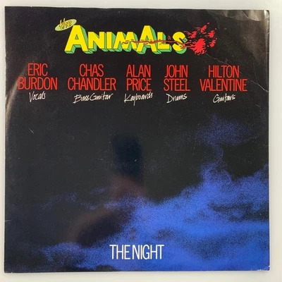 ERIC BURDON & THE ANIMALS (1983) : THE NIGHT / MELT DOWN 12” EP UK Pressing Foto 1 de 4
