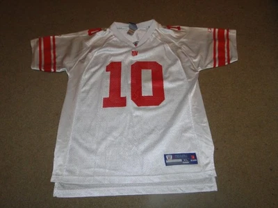 Футболка ретро New York GIANTS NO10 ELI MANNING NFL ОТ REEBOK YOUTH XL. - Изображение 1 из 2