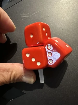 Mini dados de litera Nora Fleming retirados ~ "Déjalo rodar" Foto 1 de 4