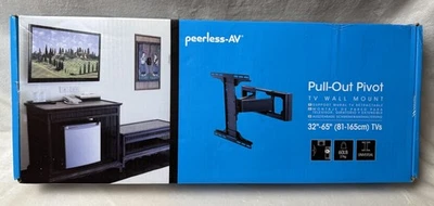 Peerless-AV Pull-Out Pivot TV Wall Mount 32" - 65" TVs New Sealed Box - Image 1 of 4