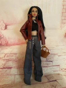 New Brownish Jacket, Black Top, Black Pants, Accessories, Freestyle Gift ๐ - Picture 1 of 8