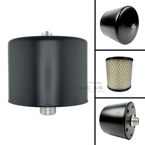 1" NPT Air Compressor Intake Filter Silencer Assembly Metal Housing XL  Large - Picture 1 of 8