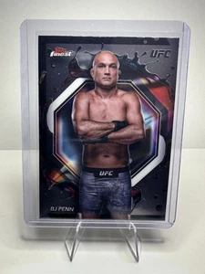 2024 Topps Finest UFC BJ PENN #203 Rara UFC Hall Of Fame. - Foto 1 di 2