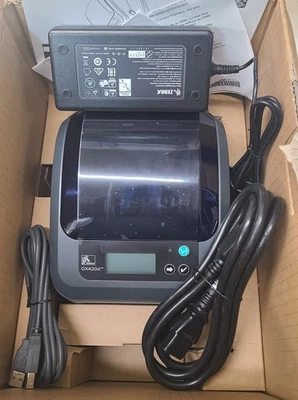 Zebra GX420D Direct Thermal Label Printer Shipping Labels - USB & Bluetooth - Image 1 of 4