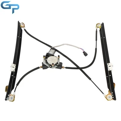 Regulador de ventana eléctrica con motor para Plymouth Voyager 1996-2000 delantero izquierdo 741-550 Foto 1 de 4
