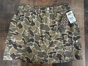 Vans “Off The Wall” Sidewalk Printe Camouflage Skirt Size M Cargo Skate Wear - Picture 1 of 20