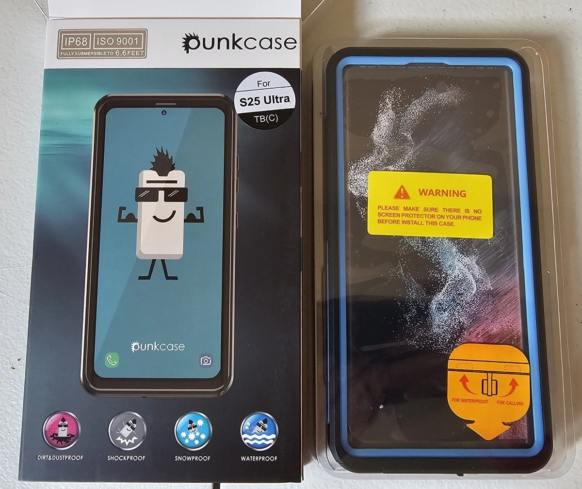 Punkcase Wasserdichte IPhone 15 Hülle – Crystal 2.0, IP68, Stoßfest, Mit Displayschutzfolie, Ultradünn