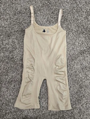 Heavenly Shapewear Nude Seamless Firm Compression Long Leg Control Bodysuit 2X - Image 1 of 4