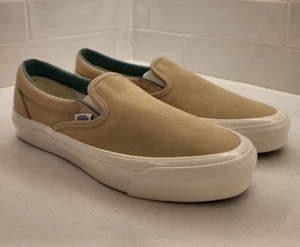 Vans Og Classic Slip On LX Suede Semolina Pine Cone Mens Size 9 NOAH J Crew - Picture 1 of 5