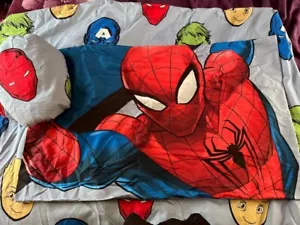 Juego de sábanas dobles Marvel Avengers de 3 piezas para niños juego de cama multicolor - Imagen 1 de 3