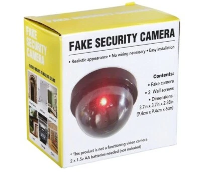 Fake Security Camera- Battery Powered No Wiring! - Image 1 of 4