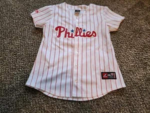 Philadelphia Phillies Cliff Lee Jersey Womens Size Medium  - Picture 1 of 3