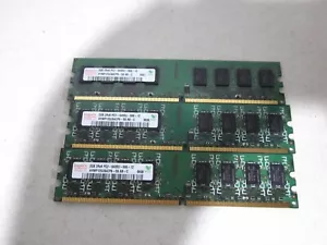 6GB 3 x 2GB Hynix HYMP125U64CP8-S6 DDR2-800MHz 240-Pin Non ECC Desktop RAM - Picture 1 of 3