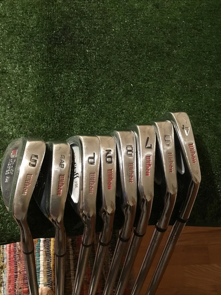 Wilson Staff Midsize RM Forged Irons Set 4-SW (No 5) Stiff Steel Shafts - Image 1 of 4