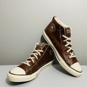 Converse All Star Brown Leather In Men 