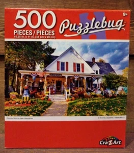500 Teile Puzzle Country Store in New Hampshire Puzzlebug 18,25 x 11 Zoll NEU - Bild 1 von 4