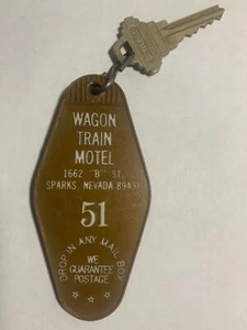Llavero de habitación de hotel y chispas de llave Nevada #51 RARO - Imagen 1 de 3