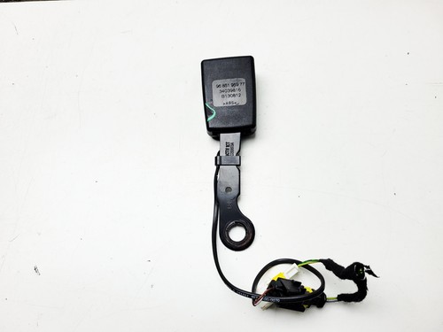 FIBBIA CINTURA DI SICUREZZA PEUGEOT 5008 T87 MK1 3° FILA FERMO LATO PASSEGGERO SINISTRO 2013