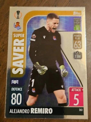 ALEJANDRO REMIRO 2021-22 TOPPS Match Attax Soccer #263 - Image 1 of 2
