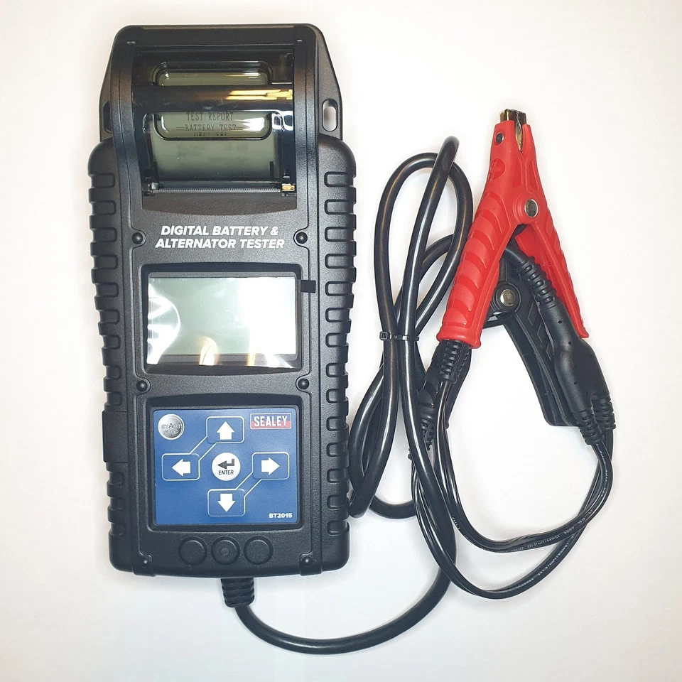 Sealey BT2015 Digital Battery & Alternator Tester 6V/12V/24V with Printer - Image 1 of 4